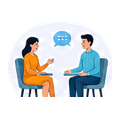 Lifestyle counselling icon