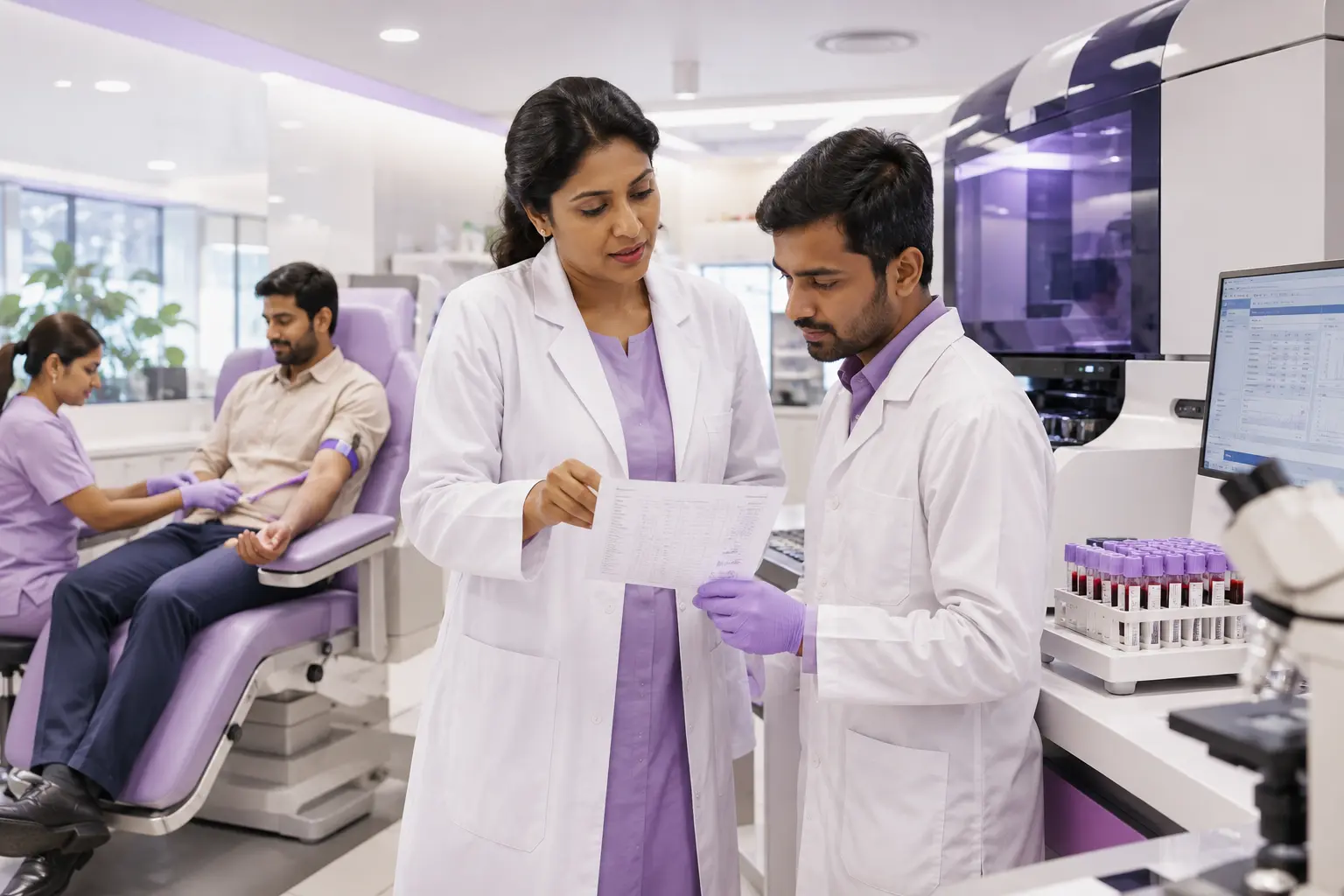Diagnostic Laboratory at Eskay Hospital